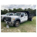 2013 Ford F550 12ft electric dump