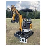 New Unused 2026 CFG Mini Excavator XZ20R RATO 23HP