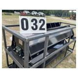 New Unused 2026 Mower King Skid Steer rotary tille