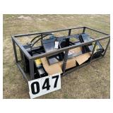New Unused 2026 Mower King Skid steer flail mower,