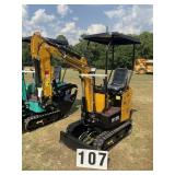 New Unused 2026 CFG Mini Excavator H13R 420 CC Gas