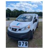 2015 Nissan Van NV 200, ladder rack on top, 4cyl g