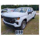 2023 Chevrolet Silverado 4x4, 4 door, white, gas,