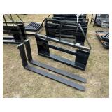 New Unused 2026 Mower King Skid Steer Forks SA, A