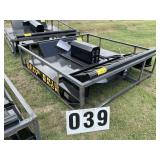 New Unused 2026 Mower King Skid Steer brush cutter