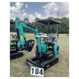New Unused 2026 CFG Mini Excavator KT13R US EPA La