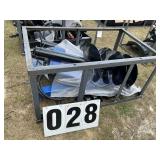 New Unused 2026 AGT Skid steer auger, SSECAG-Y wit