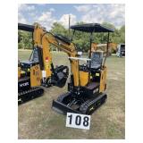 New Unused 2026 CFG Mini Excavator H13R 420 CC Gas