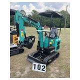 New Unused 2026 CFG Mini Excavator MH13RX RATO, 13