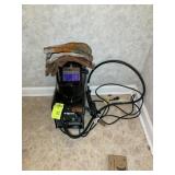 CHICAGO ELECTRIC WELDING FLUX WELDER 57798 WITH HE