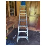 WERNER 8 FOOT ALUMINUM LADDER