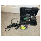 GROUP INCLUDING METABO DISC GRINDER MODEL G12SR4 I
