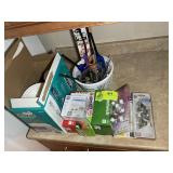 GROUP OF ASSORTED LIGHTERS, LIGHT BULBS, BAGGIES