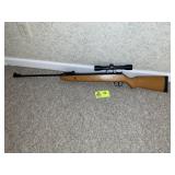 DAISY POWERLINE 1101WS .177 COW PELLET RIFLE WITH