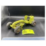 SMALL HUBLEY DIESEL ROLLER PLAYED WITH, GREEN