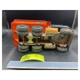 ERTL IH TRANSTAR 10 WHEEL DUMP, BLUE AND ORANGE, S