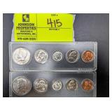 PAIR OF, 1964, UNITED STATES PROOF OR UNCIRCULATED