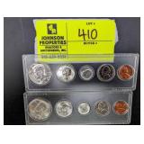 PAIR OF, 1964, UNITED STATES PROOF OR UNCIRCULATED