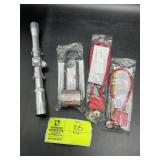 GROUP INCLUDING 3 GUN LOCKS, AND TASCO RF4X20PA