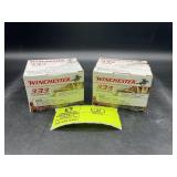 2 BOXES 333 ROUNDS EACH, WINCHESTER .22LR 36 GRAIN