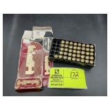 PARTIAL BOX OF .9MM AMMO, HOLLOW POINT