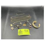 MISC GROUP OF JEWELRY, NECKLACES, BRACELETS, WATCH