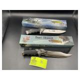 GROUP INCLUDING, BEAR SKINNER SKINNING KNIFE 13 IN