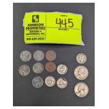 GROUP INCLUDING, 1943 LINCOLN CENT ZINC COATED STE