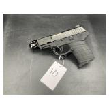 KELTEC PF9 9MM LUGER PISTOL, SN R4D50, 3 IN BARRRE