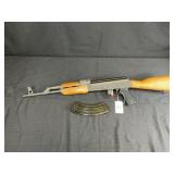CENTURY ARMS AK-47 WITH WOOD STOCK, 7.63X39 CAL, S