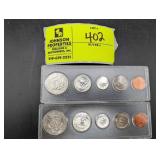 PAIR OF, 1964, UNITED STATES PROOF OR UNCIRCULATED