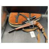 THOMPSON CENTER ARMS BREAK ACTION PISTOL, .223 REM