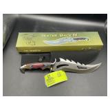 FROST CUTLERY GATOR BACK IV, KNIFE, 16 IN OVERALL