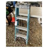 4 FT FIBERGLASS LADDER, WERNER