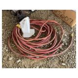 GROUP INCLUDING WATER HOSES AND PLASTIC CORNER PRO