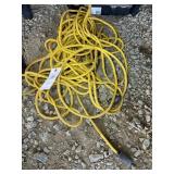YELLOW APPEARS TO BE 100 FT EXTENSION CORD, 12 GA