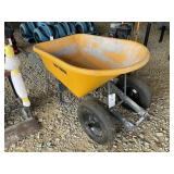 TRUE TEMPER DUAL WHEEL WHEELBARROW
