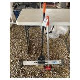 30 IN ROLLING MAGNET AND LUFKIN MEASURING WHEEL