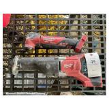 MILWAUKEE SAWS ALL AND MULTI TOOL, NO BATTERIES, T