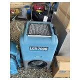 DRIEAZ LGR 7000 XLI DEHUMIDIFIER, MODEL F412, TEST