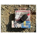 FIRST AID KIT, FIRE EXTINGUISHER, LASER MEASURER
