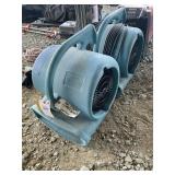 PAIR OF DRIEAZ SAHARA PRO F351 CENTRIFUGAL AIR MOV