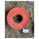 ORANGE EXTENSION CORD ON REEL