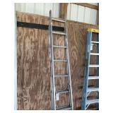 16 FT ALUMNIUM EXTENSION LADDER, 200 LB