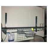 SET OF HANGING BASKETS WITH RACKS, APPROX 70 IN