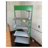 4 LEVEL DELIVERY ORDER RACK, 29 IN X 14 IN X 76 IN