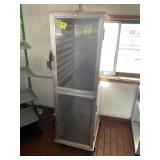 PROOFING CABINET WITH 2 DOOR BY LOCKWOOD, 22 IN X