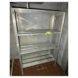 ALUMINUM DUNNAGE RACK, 4 FT X 20 IN X 6 FT, FAB X