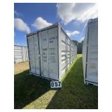 New 2026 40ft high cube container with 4 side door