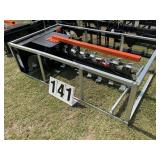 New Unused 2026 Wolverine Skid Steer Trencher atta